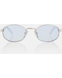 Prada - Oval Sunglasses - Lyst