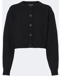 Loulou de Saison - Heike Cropped Cashmere Cardigan - Lyst