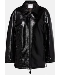Courreges - Coated Cotton-Blend Jacket - Lyst
