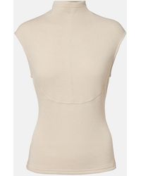 Proenza Schouler - Zana Ribbed-Knit Top - Lyst