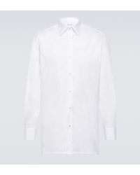 Loro Piana - Camicia Oxford in popeline di cotone - Lyst