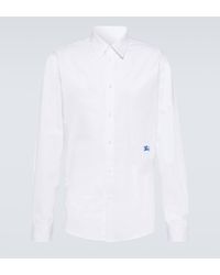 Burberry - Prorsum Label Cotton Shirt - Lyst