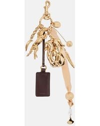 Chloé - Giga Pineapple Leather Bag Charm - Lyst
