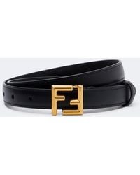 Fendi - Ff Leather Belt - Lyst