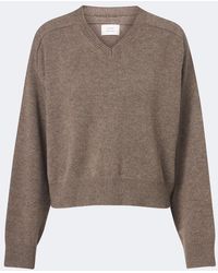 Loulou de Saison - Pull Court Anzor En Cachemire - Lyst