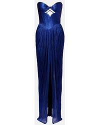 Maria Lucia Hohan - Stephanie Silk Tulle Bustier Gown - Lyst