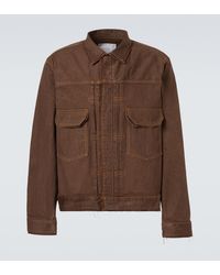 Sacai - Denim Jacket - Lyst