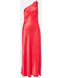RIXO London - One-Shoulder-Robe Doutzen - Lyst