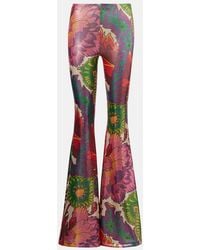 Etro - Pantaloni Flared - Lyst