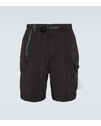 and wander - Oversized Cargo Shorts - Lyst