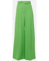 Alexandre Vauthier - High-Rise Wide-Leg Pants - Lyst