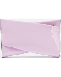 Christian Louboutin - Loubitwist Small Patent Leather Clutch - Lyst
