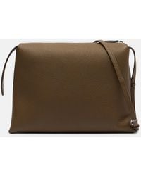 The Row - Nu Twin Small Leather Shoulder Bag - Lyst