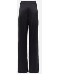 JOSEPH - New Sahel Silk Straight Pants - Lyst
