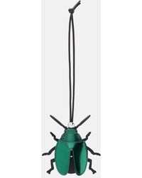 JW Anderson - Beetle Metallic Leather Bag Charm - Lyst