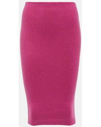 Tom Ford - Compact Knit Pencil Skirt - Lyst