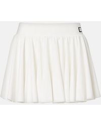 Tory Burch - T Monogram Gathered Jersey Skort - Lyst