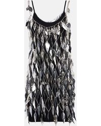 Rabanne - Chain-Detail Embellished Minidress - Lyst