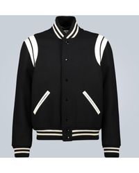 Saint Laurent Cotton Jacket - Black