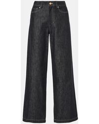 Max Mara - Balco High-Rise Straight Jeans - Lyst