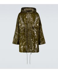 Raf Simons Quilted Technical Parka - Green