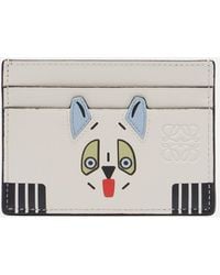 Loewe - X Louis Wain Cats Leather Card Holder - Lyst