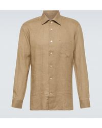 Kiton - Linen Shirt - Lyst