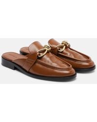 Bottega Veneta - Astaire Knot Leather Mules - Lyst
