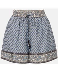 Veronica Beard - Vivaldi Printed Shorts - Lyst