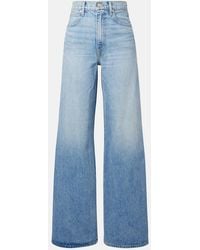 SLVRLAKE Denim - Eva High-Rise Wide-Leg Jeans - Lyst