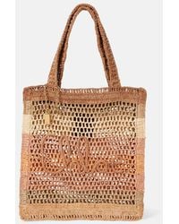 Chloé - Summer Banana Raffia Tote Bag - Lyst