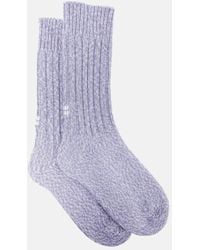 Miu Miu - Socken Aus Kaschmir Und Wolle - Lyst