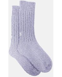 Miu Miu - Socken aus Kaschmir und Wolle - Lyst