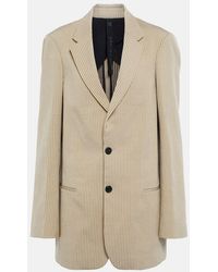 Petar Petrov - Blazer Isaac Raye En Laine Et Coton Melanges - Lyst