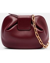 Gabriela Hearst - Clutch Soft Demi Aus Leder - Lyst