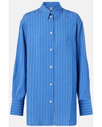 TOTEME - Camicia A Righe - Lyst