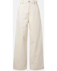 Ami Paris - Jean Ample A Taille Haute - Lyst