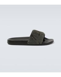 Tom Ford - Camouflage Suede Slides - Lyst