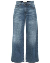 Marni Jeans a gamba larga - Blu