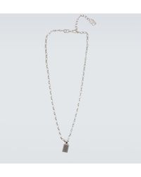 Dolce & Gabbana - Collar con colgante y logo - Lyst