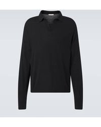 The Row - Polohemd Stafford Aus Seide - Lyst