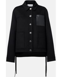 Loewe - Wool And Cashmere Jacket - Lyst