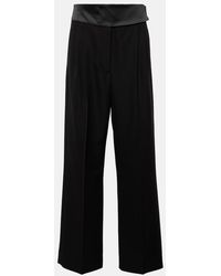 Stella McCartney - Wool Tuxedo Pants - Lyst