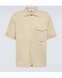 Stone Island - 11805 Cotton Shirt - Lyst