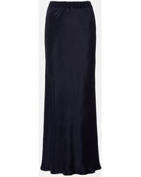 Max Mara - Sospiro Silk Satin Maxi Skirt - Lyst