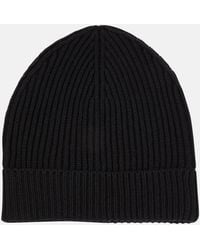 Dolce & Gabbana - Ribbed-Knit Turn-Up Beanie - Lyst
