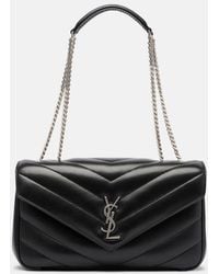 Saint Laurent - Loulou Medium Leather Shoulder Bag - Lyst