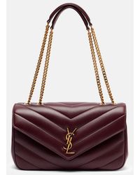 Saint Laurent - Loulou Medium Leather Shoulder Bag - Lyst