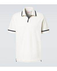 Orlebar Brown - Ellery Cotton Terry Polo Shirt - Lyst