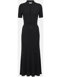 Gabriela Hearst - Amor Silk And Cashmere Midi Dress - Lyst
